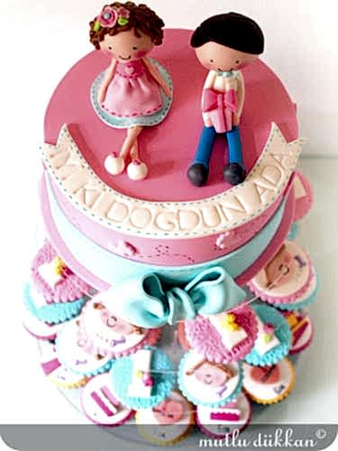 2012'N?N ?LK DO?UM GÜNÜ PASTA VE CUPCAKE KULES?